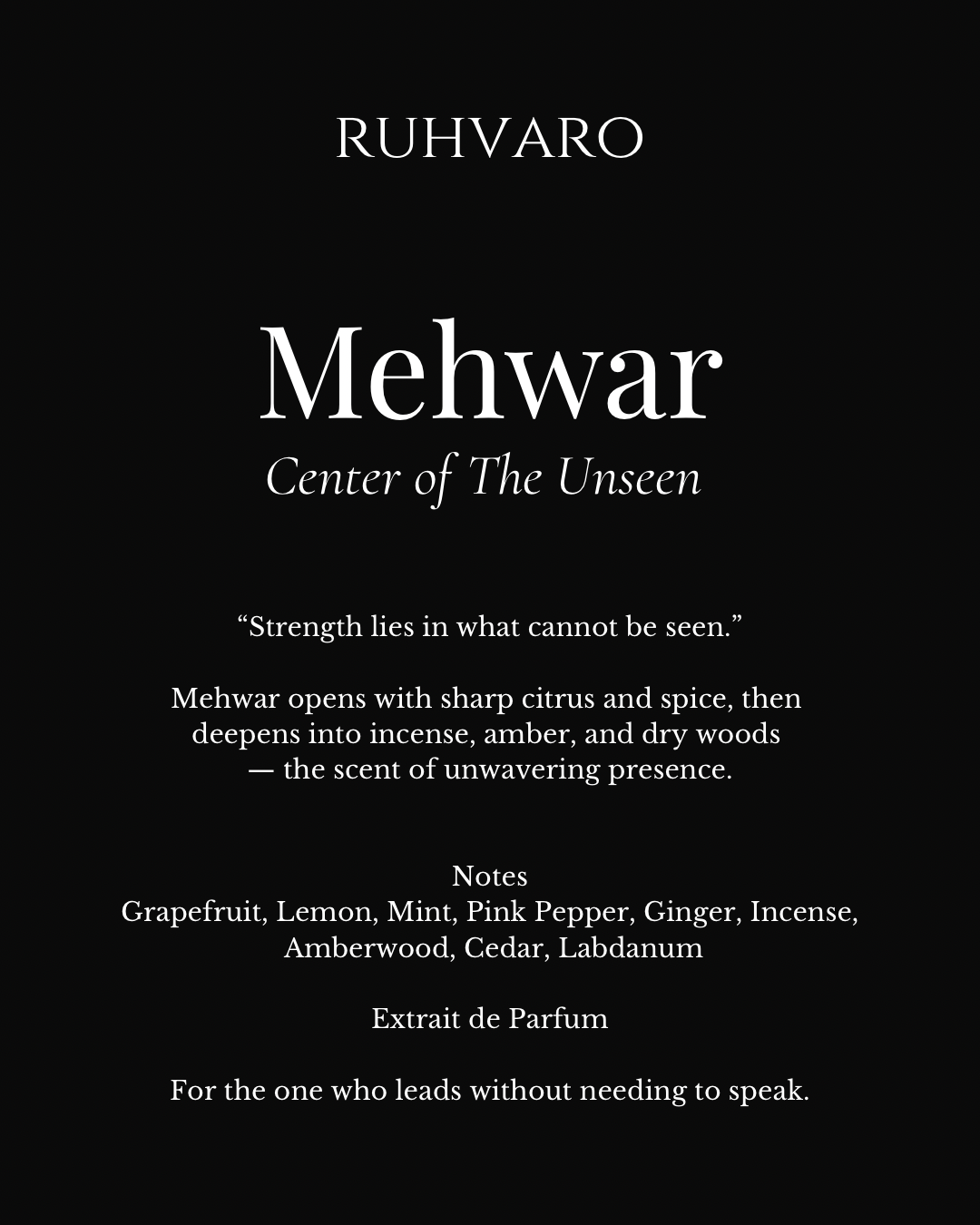 Mehwar — Center of the Unseen