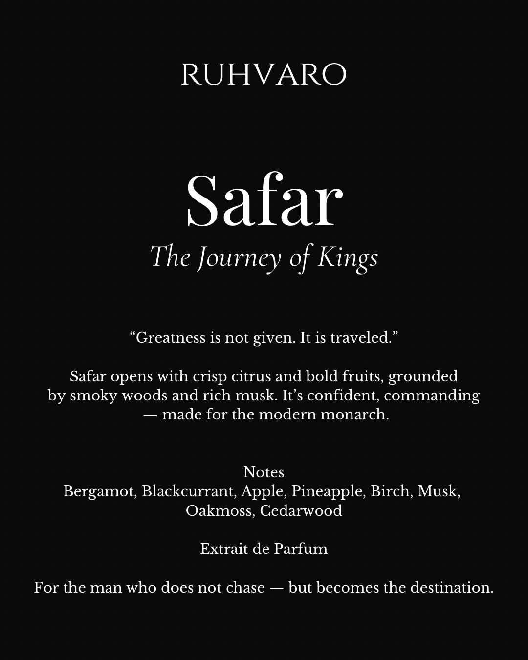 Safar — The Journey of Kings